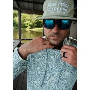 Lightweight Hoodie - Blue Elevation