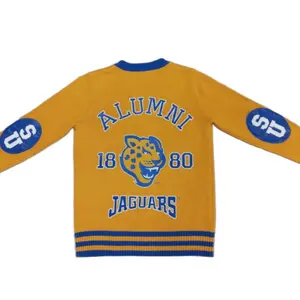 Woman’s V neck Jaguar ALUMNI Cardigan