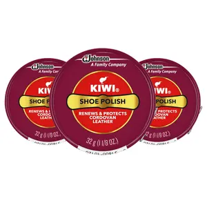 Kiwi Shoe Polish Renews and Protects Cordovan Leather, 1.125 oz ( 3-Pack )