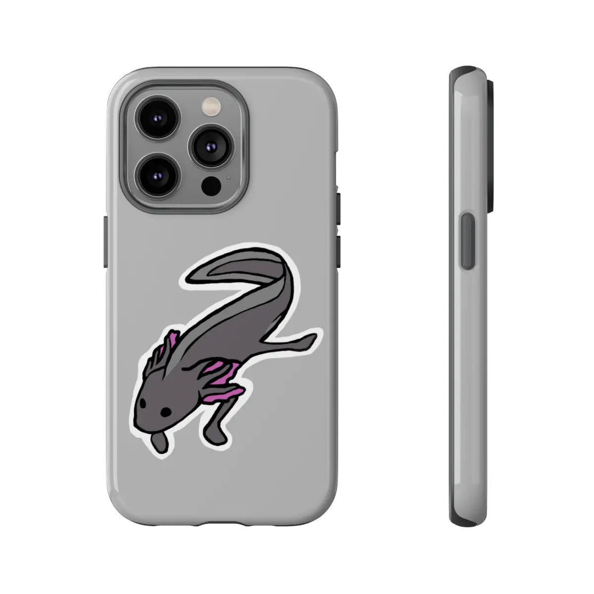 Axolotl Melanistic Tough Phone Case