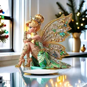 New Fairy Acrylic Bedroom Living Room Home Desktop Ornament Assembly Props Decoration Christmas Tree Pop Figurine