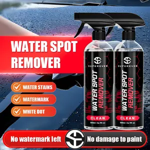 SUPEREVER Heavy Duty Water Spot Remover for Paint Glass and Metal Mineral and Water Spot Remover for Cars Trucks Motorcycles,16oz