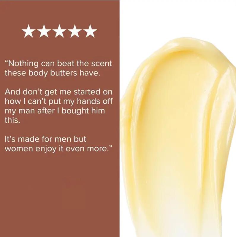 Colognes Crowned Skin King Body Butter - Gentle Moisturizer for Soft Skin, Warm Scent, Suitable for All Types, Luxurious Nourishment, 5oz/150ml