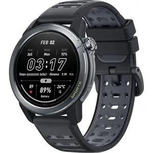 MIBRO GS Active2 Running GPS Smartwatch with 46mm AMOLED, Lightweight and 15-Day Battery, Supports Training Guidance and Dual-Band GNSS, 150+ Sport Modes sleep tracking,Best Smartwatch 2026