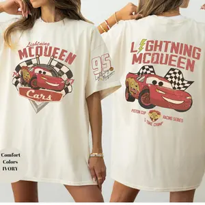 Retro Lightning McQueen Shirt,Springs Tee,Lightning McQueen 95 Shirt,  Cars Shirt,Mc Queen Shirt, Shirt, Mc Queen Lover Tee
