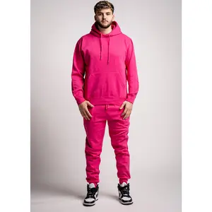 Hot Pink Heavy Blend Fleece SweatSuit