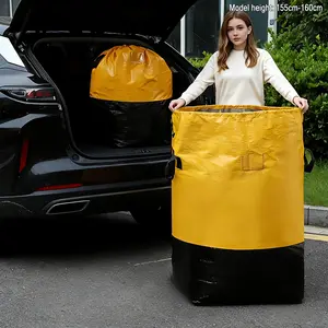 Moving Bag with Durable Handle and Secure Drawstring Closure, Large Capacity Foldable Storage Bag for Moving, Travel, Dormitory, Travel Duffle Bag, Portable Carrying Bag, Travel Folding Bag, Travel Bags