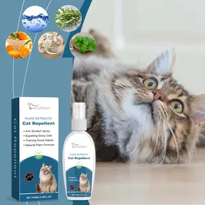 Yegbong Indoor Cat Repellent Spray, Pet Repellent To Keep Cats Out Of Bed Indoor Cat Repellent Spray