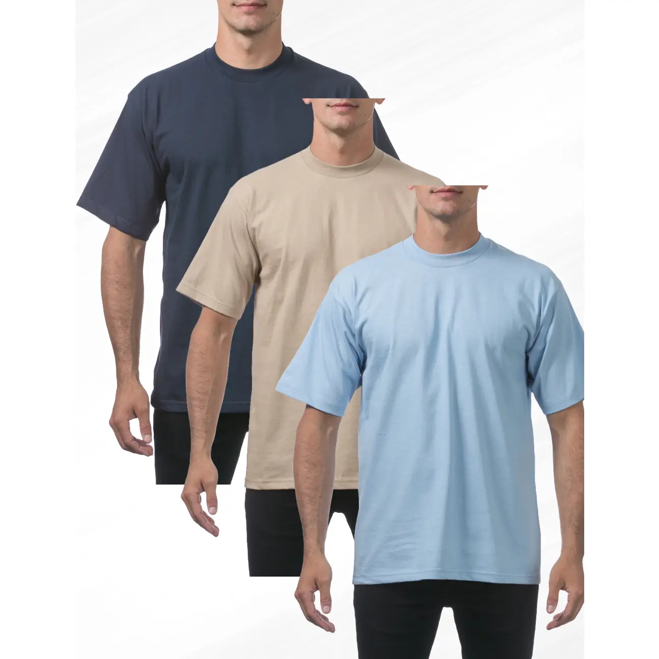 Navy Khaki and Sky Blue