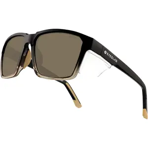 VETRA Z87+ Certified Safety HD High Contrast UV400 Side Anti-Oil Coating Stylish Eyewear