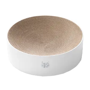 Cozy Cat Scratcher Bowl (Hologram White, Regular)
