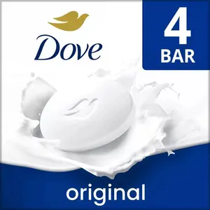 Dove Original White Moisturizing Beauty Cream Bar Soap New 4-Pack 4 x 4.75oz