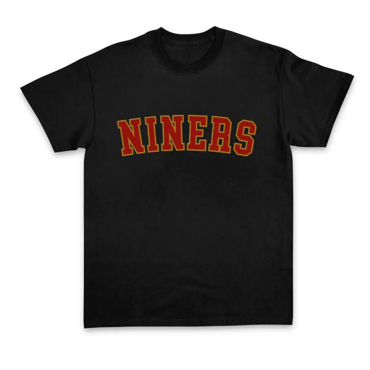 Retro 49ers T-shirt: Vintage Football Crewneck Menswear Casual Graphic Round Neck Shortsleeve