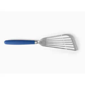 Misen Fish Spatula - Blue Handle and Metal Spatula Design