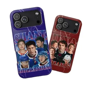 2 vers Shane Hollander & Ilya Rozanov Glossy Tough Phone Case, Heated Rivalry Phone Case, Covers For 17 Promax & More