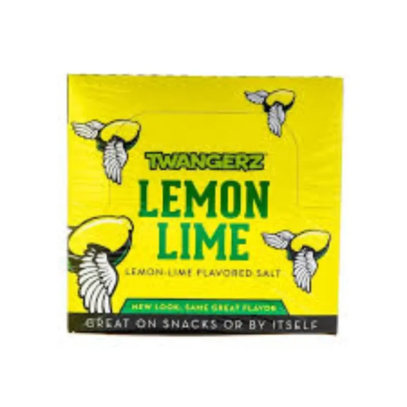 Twangers Zesty Lemon-Lime Seasoning Salt (200 Individual Sachets, 0.035oz Each) - Bulk Gourmet Citrus Table Salt Condiment, Citric Acid Mix with Maltodextrin, Sugar, Sodium Citrate, Natural Flavors, Silicon Dioxide, Cholesterol Free for Drinks, Grilling,