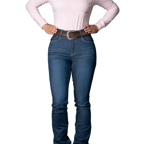 Classic Bootcut FR Jeans Spandex Workwear Womenswear Everyday