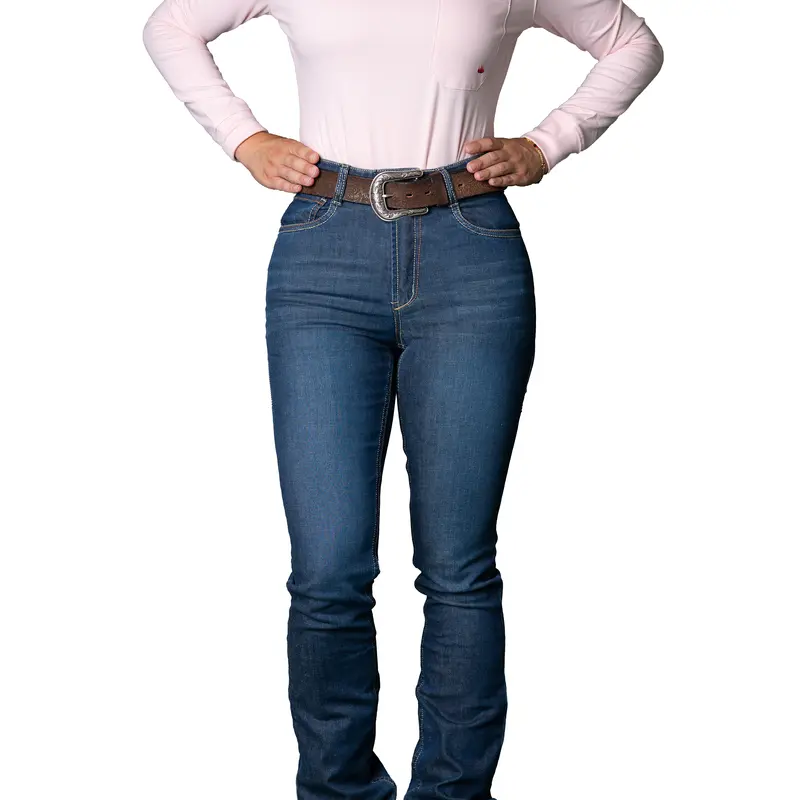 Classic Bootcut FR Jeans Spandex Workwear Womenswear Everyday