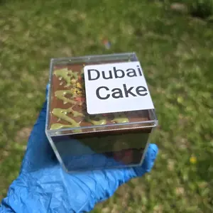 dubai chocolate bar chocolate caake