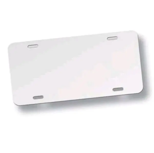 Sublimation Blank License Plate for Personalized Car Decoration