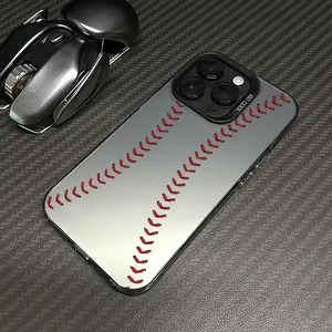 Phone Case For iPhone 16 15 14 13 12 11 Plus Pro Max, Baseball Print Phone Case Perfect for Christmas, New Year'S Or Valentine'S Day Gifts