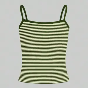 Women’s Striped Camisole Tank Top – Slim Fit Casual Summer Cami, Everyday Outfit Basic