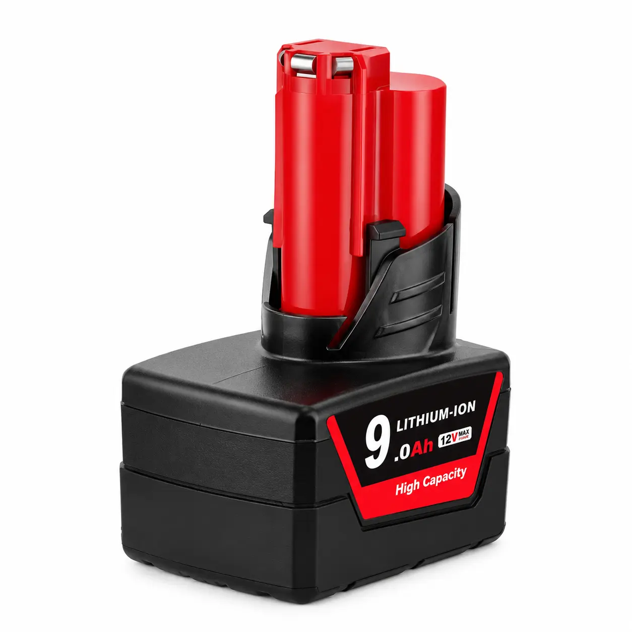 Replacement for Milwaukee M12 12V 9.0Ah Lithium-Ion Battery, High Capacity Power Tool Battery Pack Compatible with 48-11-2440 48-11-2420 Cordless Tools