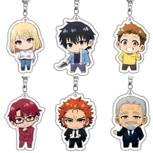 Sung Jinwoo & Shadows Anime Solo Leveling Keychains Charms - Unisex Acrylic Keychain with Intricate Design for Daily Wear