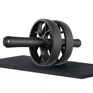 Dual Wheel Ab Roller Core Strength Trainer & Men's Elbow Support, Home Gym Equipment, Fitness Gear for Abs Workout