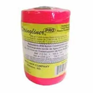 Stringliner By US Tape 35462 Twine 500 Foot Braid Fluorescent Pink