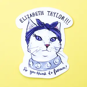 Elizabeth Taylor Sticker