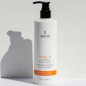 IMAGE Skincare Vital C Hydrating Facial Cleanser Vitamin C Face Wash for Dry & Sensitive Skin 12 fl oz