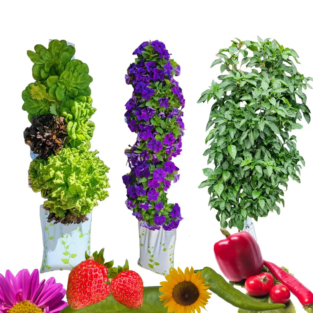 GrowMesh Complete Hydroponic Garden 16 plant