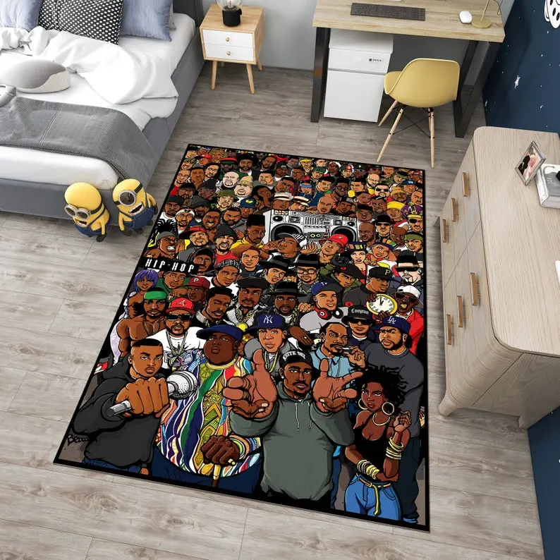 Rap Stars Collage Doormat