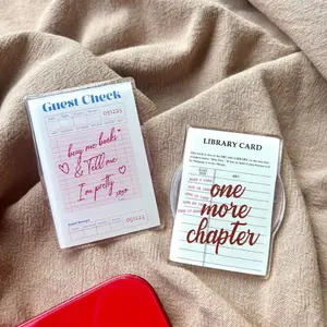 Library Card Phone Grip Guest Check Magsafe grip Kindle DecorationPhone HolderKobo Grips  Book Lover Gifts Gift for her