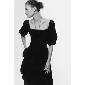 H&M Smocked-waist dress