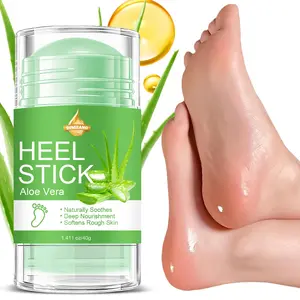 Aloe Vera Herbal Foot Cream Stick, Intensive Foot Care, Enriched with Aloe, Urea, Tea, Hyaluronic Acid, Hydrating, Moisturizes Dry Skin, Locks in Moisture, Moisturizing, Smooths Complexion