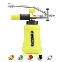 Foam cannon with dual-connector! NO Handheld Tool!