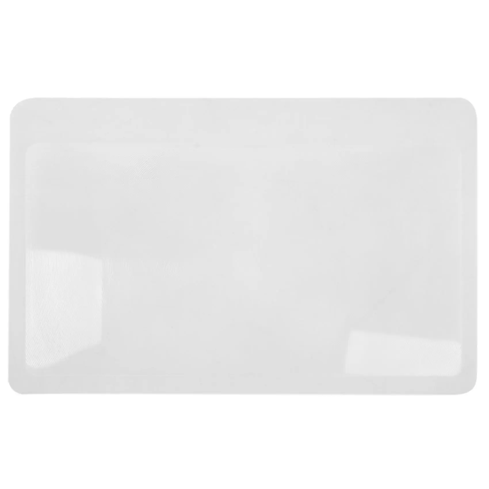 3x Transparent Fresnel Lens Magnifying Glass Set - Compact Credit Card-Size Pocket Reading Aid (85x55x0.3mm), Card & ID Holders Compatible, Slightly Bendable, Convenient to Carry, Ideal for Campfires