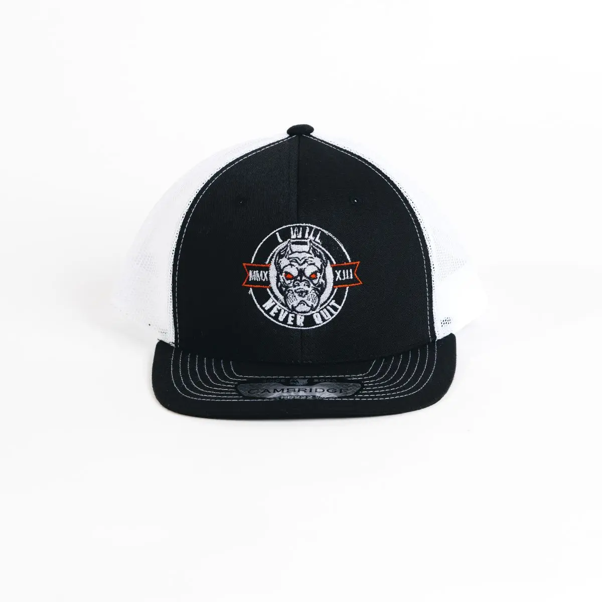 Pit Bull White & Black Trucker Hat Cotton Baseball Cap Winter Summer