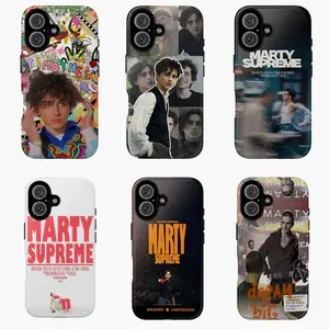 Timothée Chalamet Phone Case Marty Supreme Movie Aesthetic Cover, Actor Collage Fan Gift, Trendy Protective Case CSuitable for iPhone 17-11 Pro Max/Plus and  Samsung Galaxy S23-25