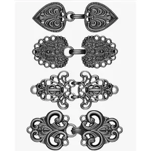 Vintage Sweater Clips to Hold Sweater Together,Retro Metal Shawl Clips for Women,Back Cinch Cardigan and Dress Clip