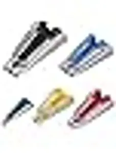 Set of 5 Size Fabric Bias Tape Maker Tools 6mm 12mm 18mm 25mm 50mm Fabric Sewing Quilting Bias Binding Maker