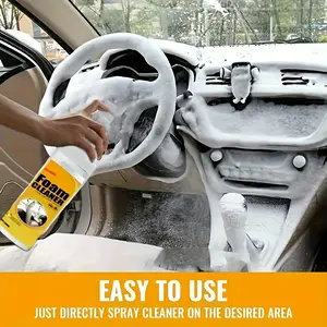 2Pack MultiUse Foam Cleaner with Accessories for Cars  Homes