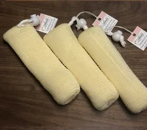 Exfoliating Mesh Soap Saver Pouch