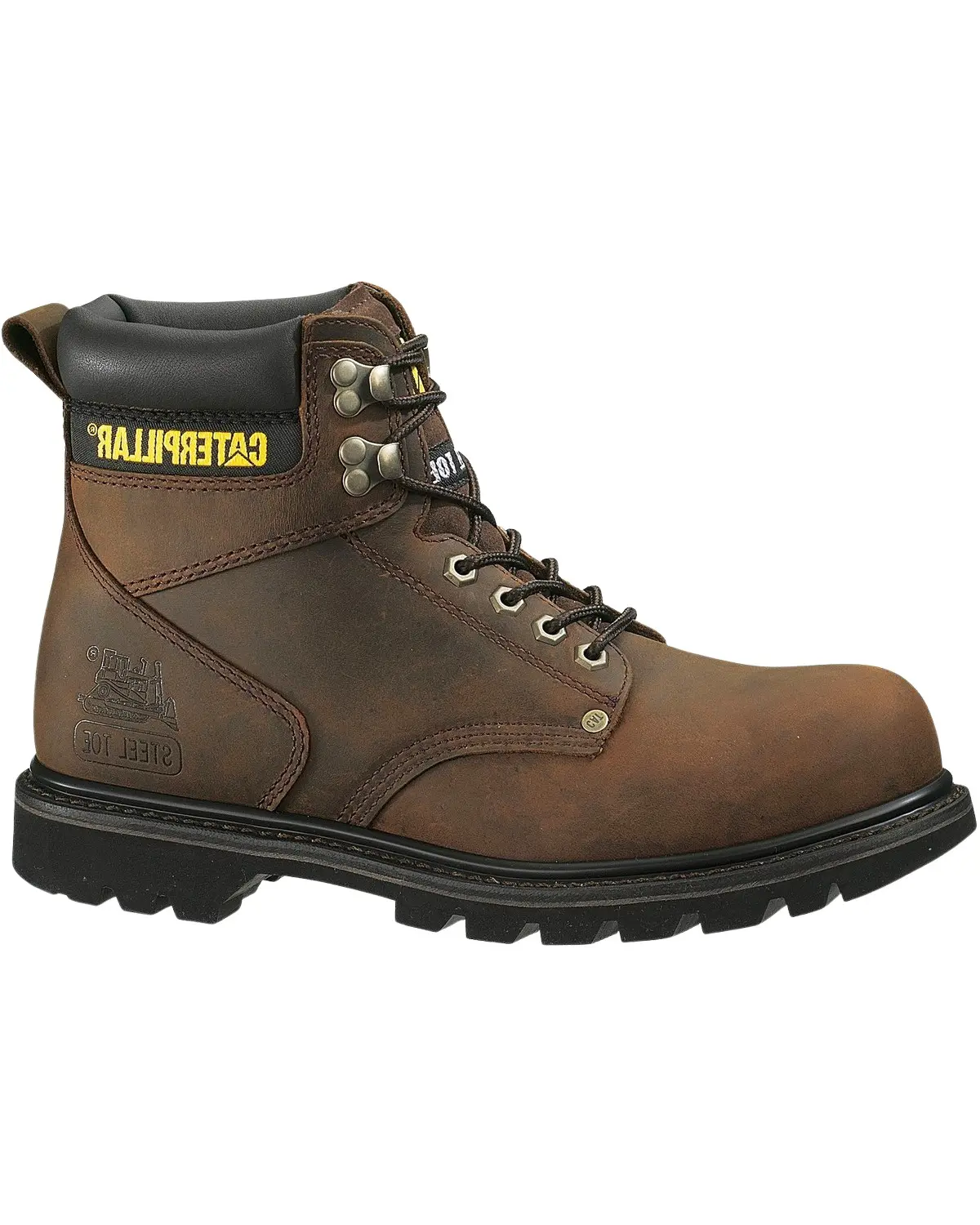 Cat Workwear Men's Men'S 6" Second Shift Lace-Up Work Boot Steel Toe - P89817