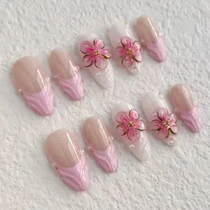 Lydia - Rich Girly Nails Press Ons