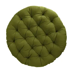 Sorra Home Indoor Round Papasan Cushion 48"