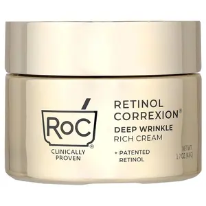 RoC Retinol Correxion®, Deep Wrinkle Rich Cream, 1.7 oz (48 g) RoC Retinol Correxion®, Deep Wrinkle Rich Cream, 1.7 oz (48 g)