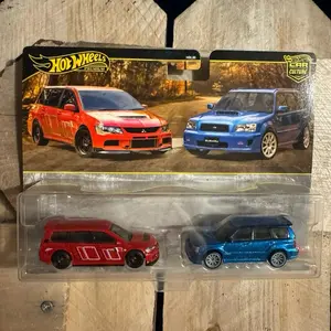 Pop culture Subaru and Mitsubi ishi